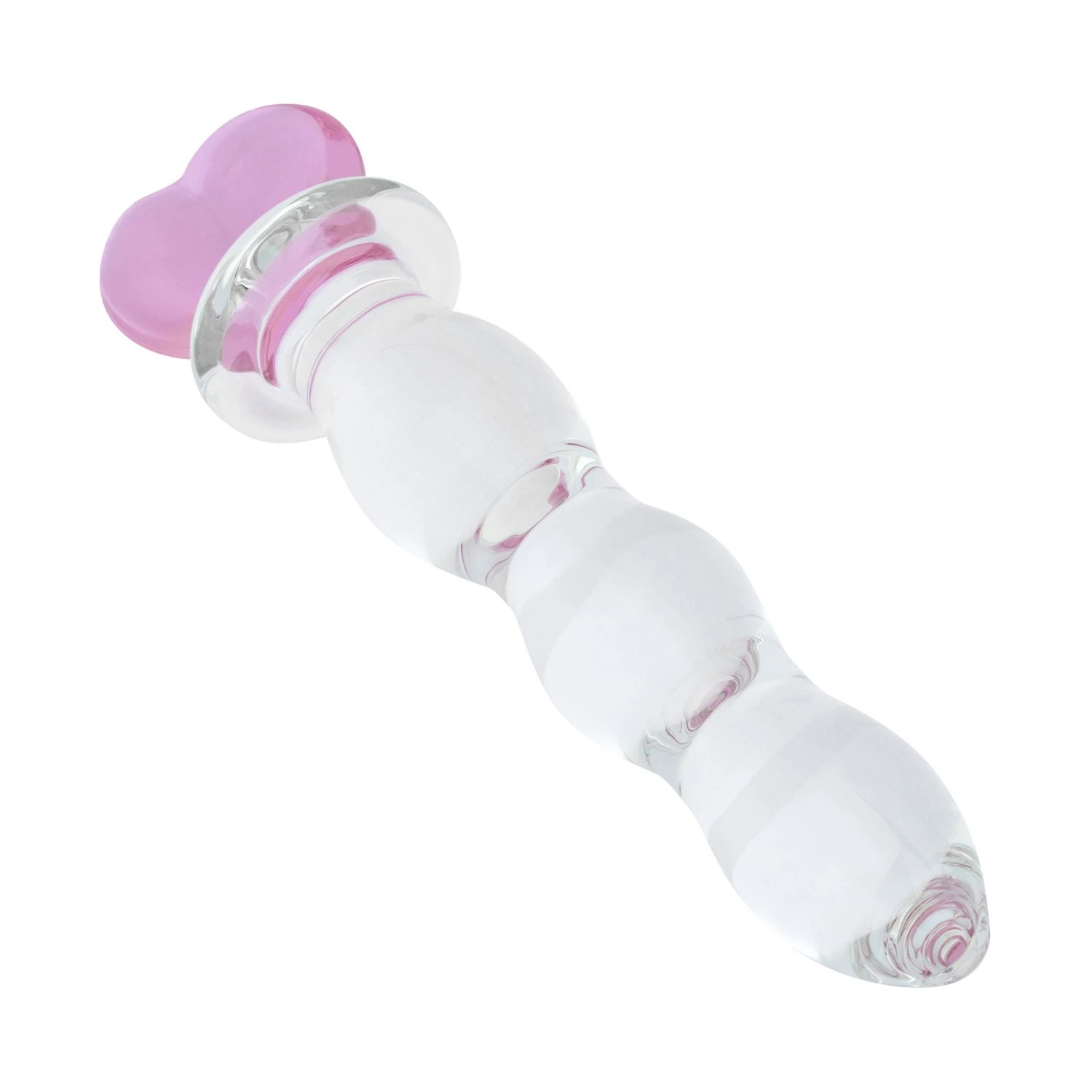 Gildo - No. 35 Glass Dildo Heart Shape - 18.8 cm