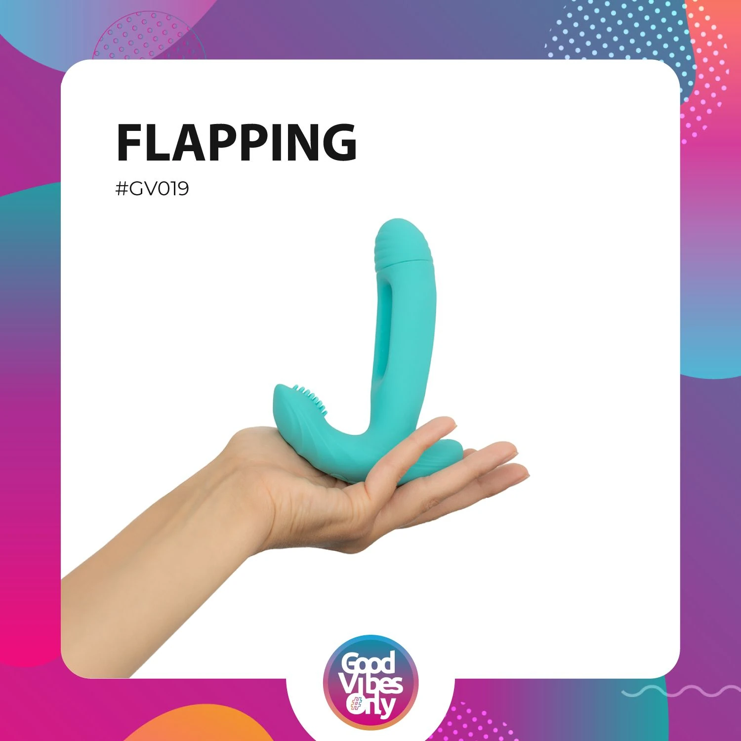 Good Vibes Only - Gina Flapping G-spot Vibrator