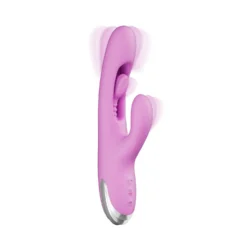 Good Vibes Only - Rabbit Vibrator Moving Finger - Purple