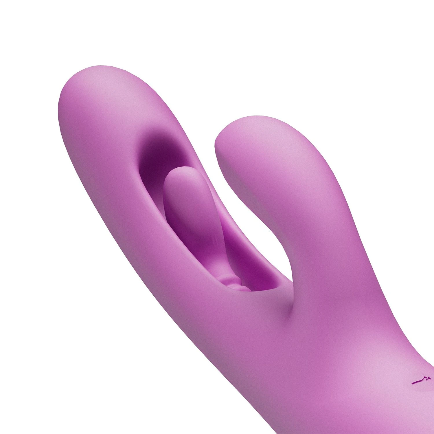 Good Vibes Only - Rabbit Vibrator Moving Finger - Purple