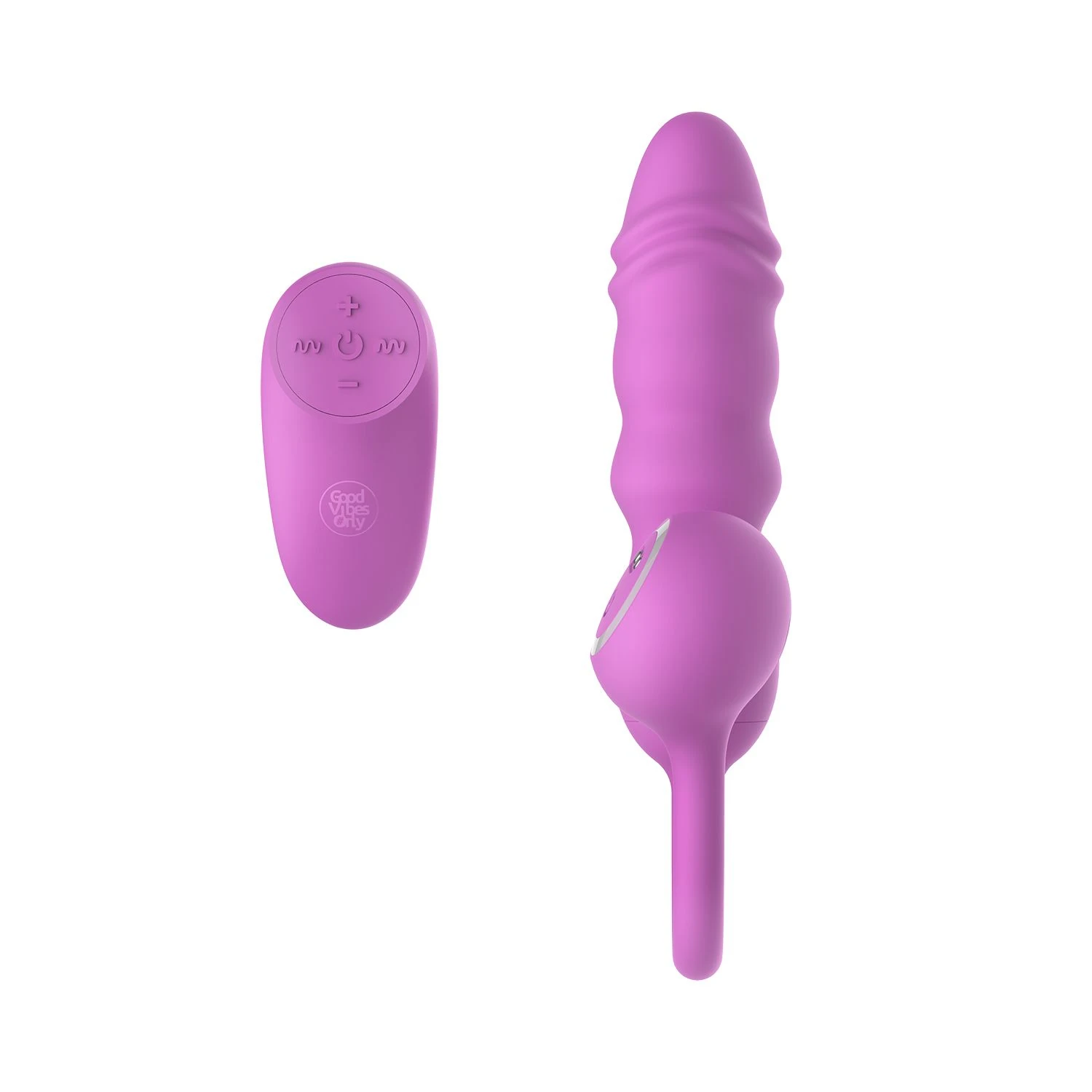 Good Vibes Only - Thrusting Bullet Remote - Pink