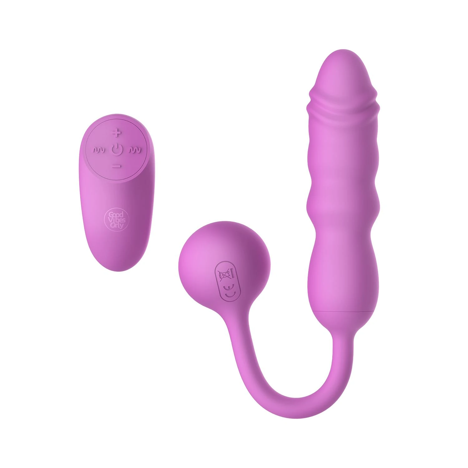 Good Vibes Only - Thrusting Bullet Remote - Pink