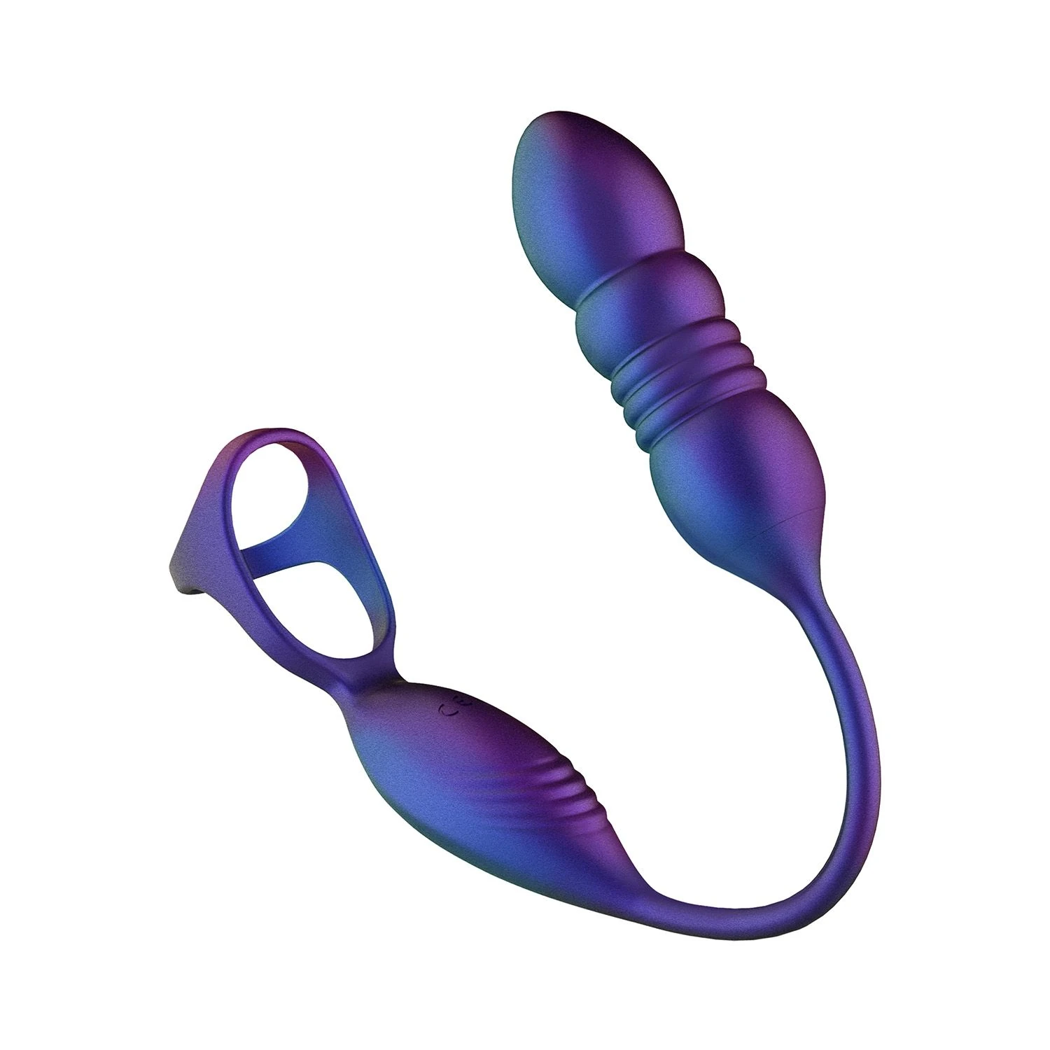 Hueman - Deep Impact Cock & Ball Ring - Thrusting Prostate Stimulator