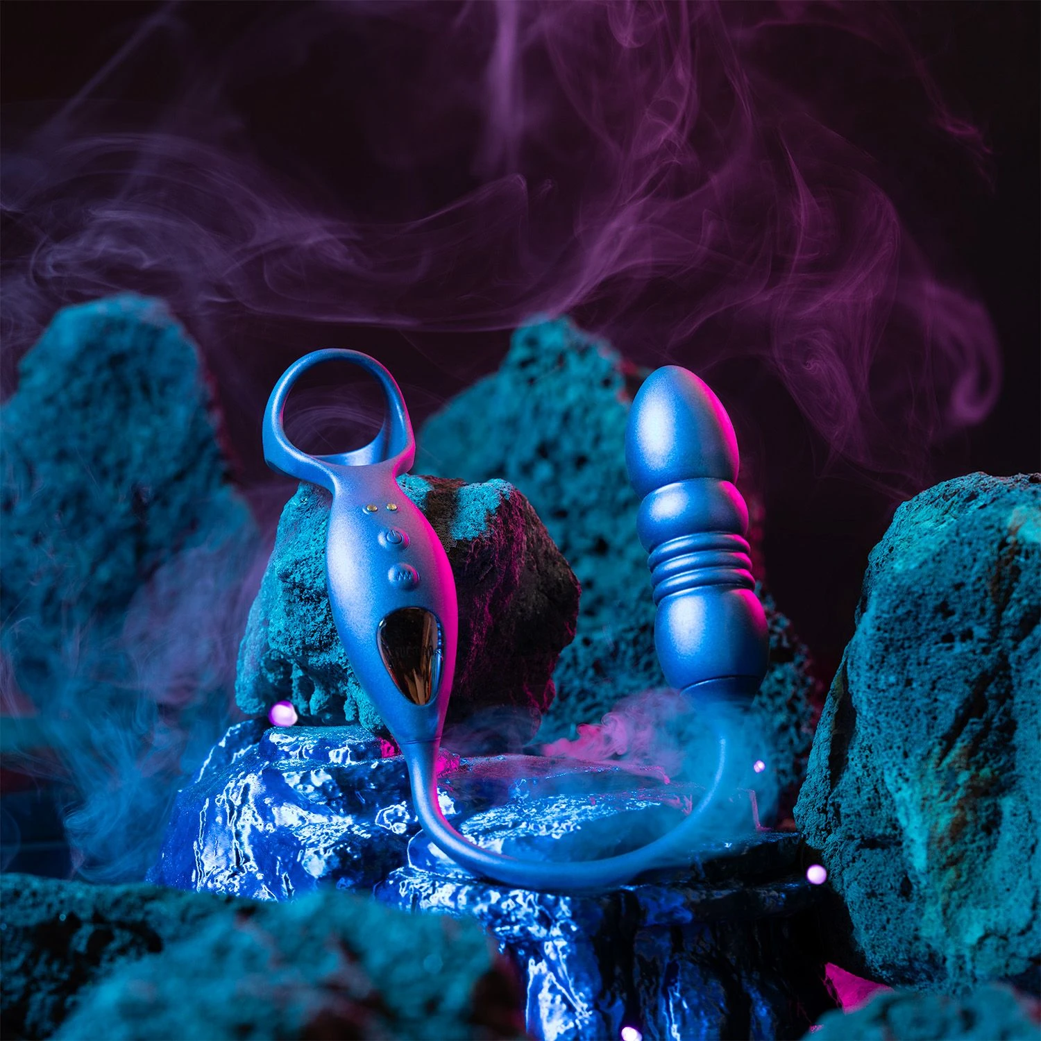 Hueman - Deep Impact Cock & Ball Ring - Thrusting Prostate Stimulator