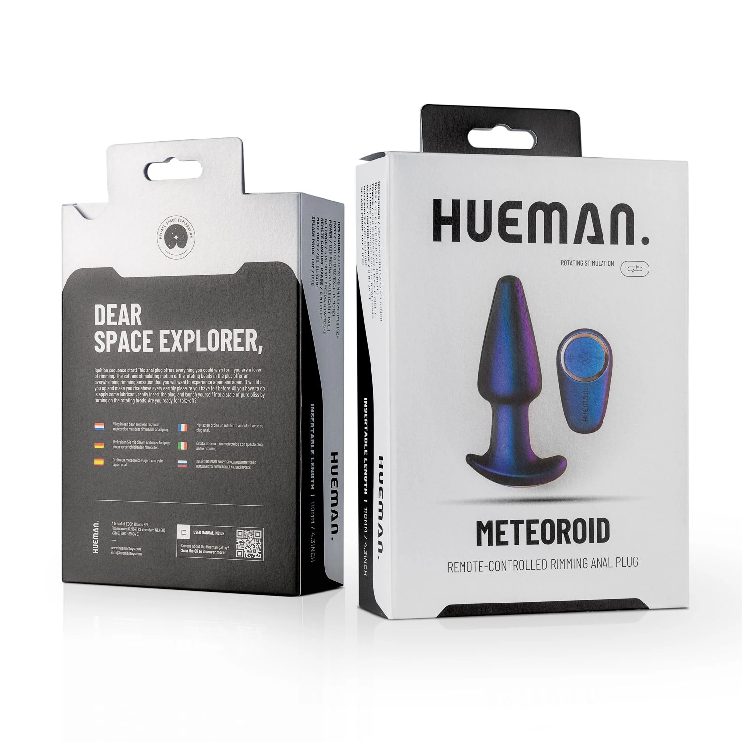 Hueman - Meteoroid Rimming Anal Plug