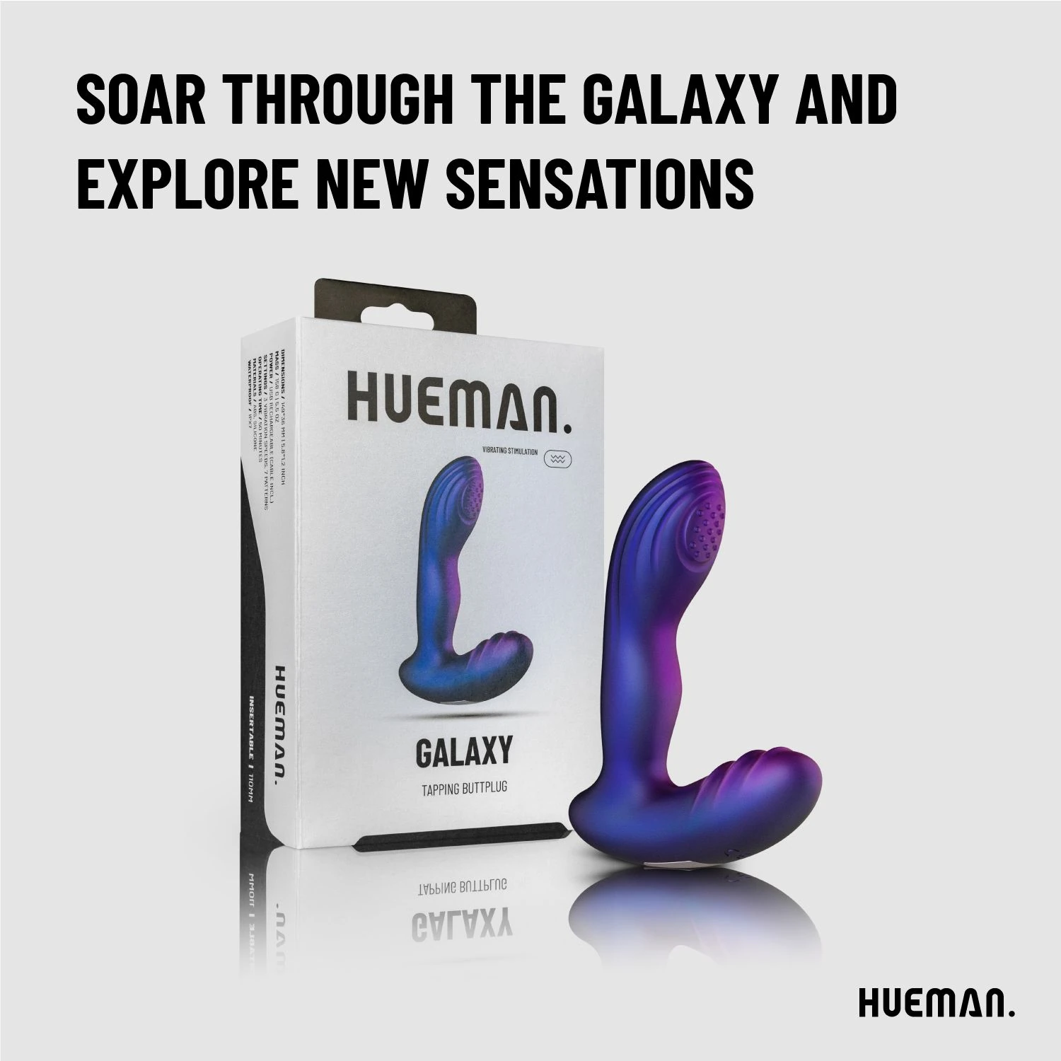 Hueman - Tapping Butt Plug