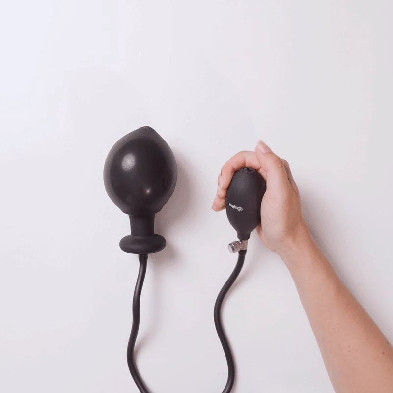 Inflatable Anal Pump - Black