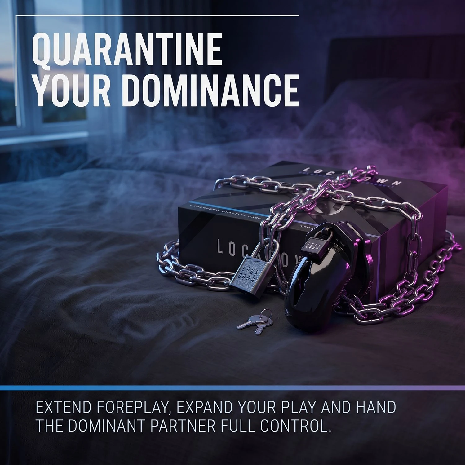 Lockdown Chastity Cage - Small