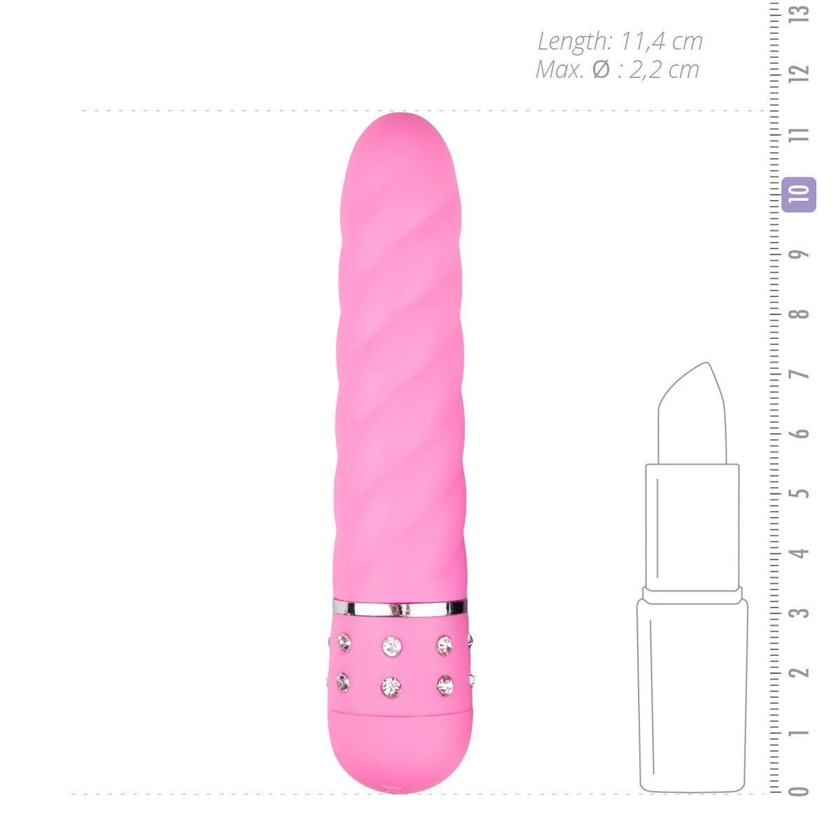 Love Diamond Vibrator Pink