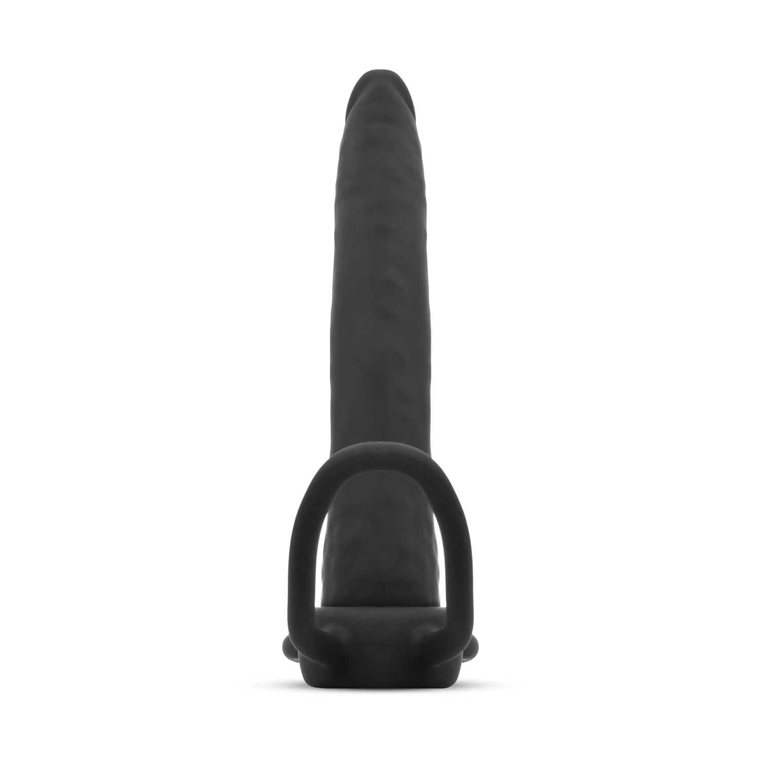 Men Only - Dildo with Cock Ring - Black