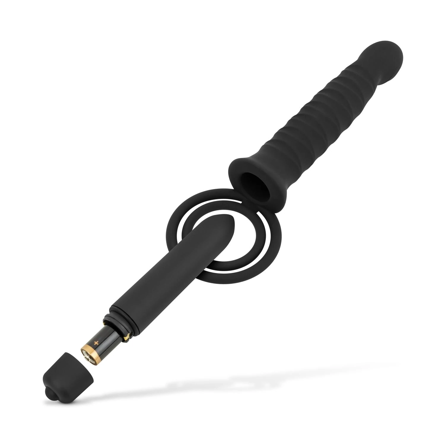 Men Only – Vibrating Dildo with Cock Ring
