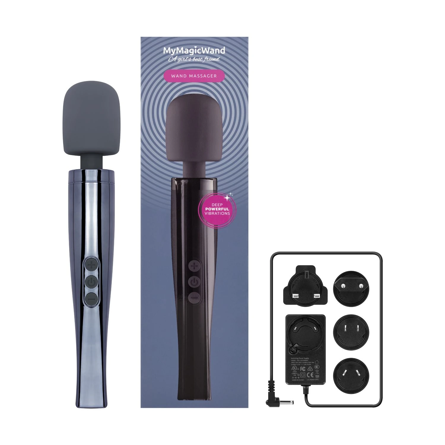 MyMagicWand - Wand Massager - Dynamite Grey