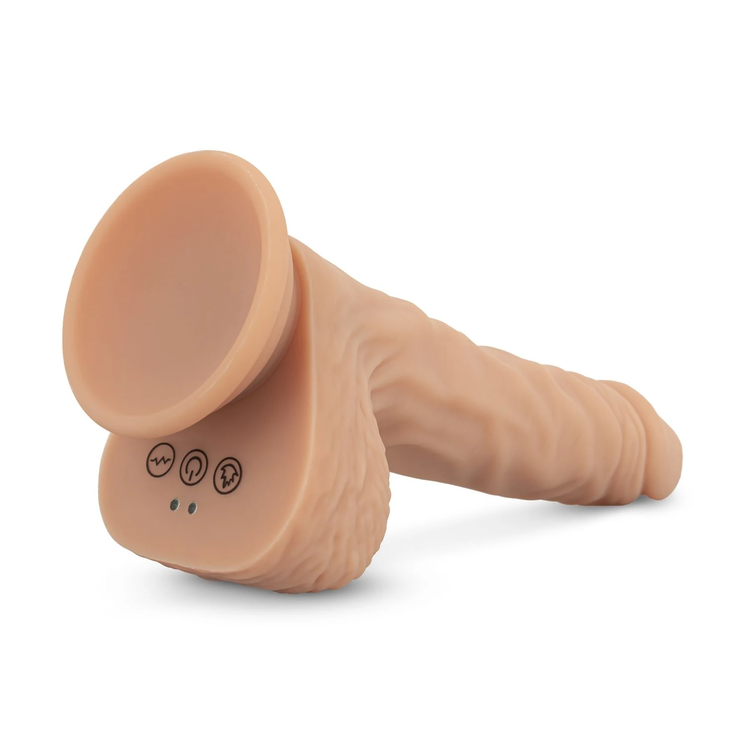 Real Fantasy - Ethan Heating Vibrating Dildo - 19 cm