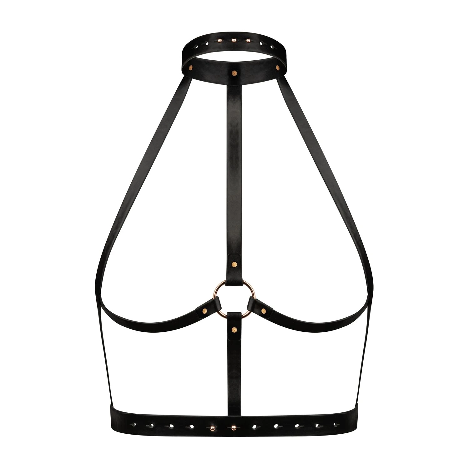 Rosy Gold - Body Harness - Black