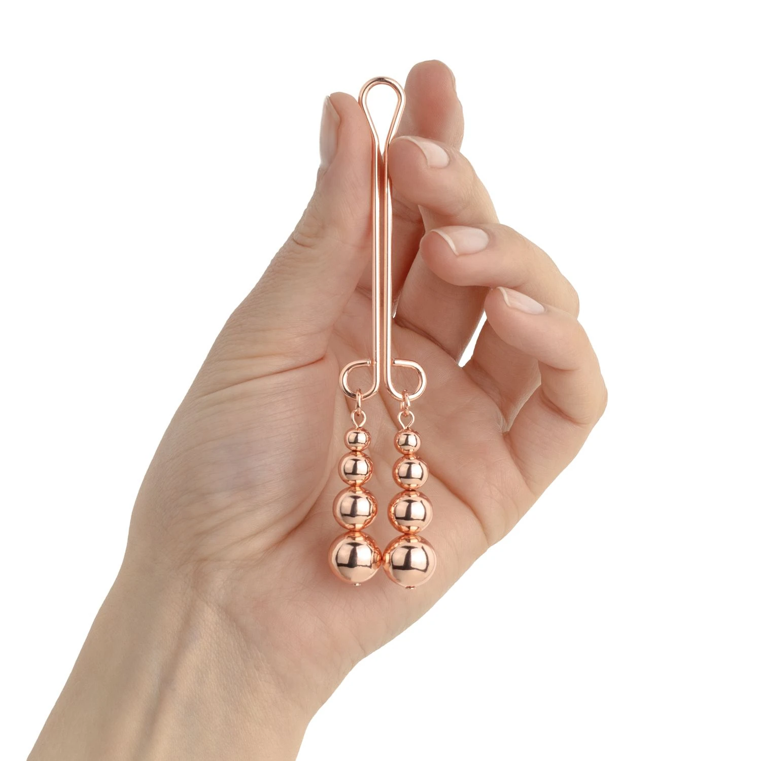 Rosy Gold - Clitoris Clamp - Subtle Weight
