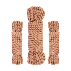 Rosy Gold – Rope Set – Luxury Bondage Ropes