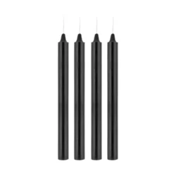 Rosy Gold - Seduction Candle Set - Black
