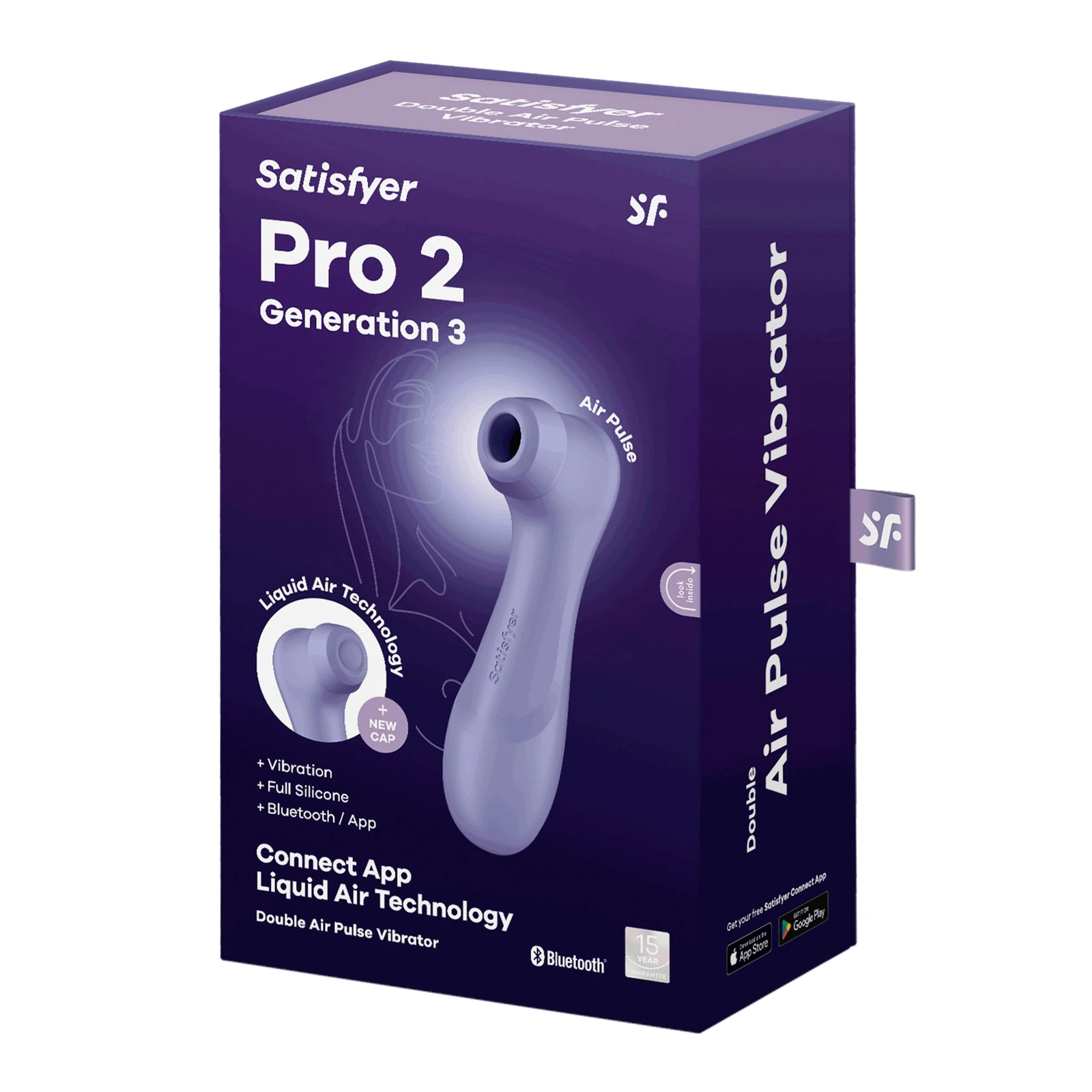 Satisfyer Pro 2 - Generation 3 App Controlled - Lilac