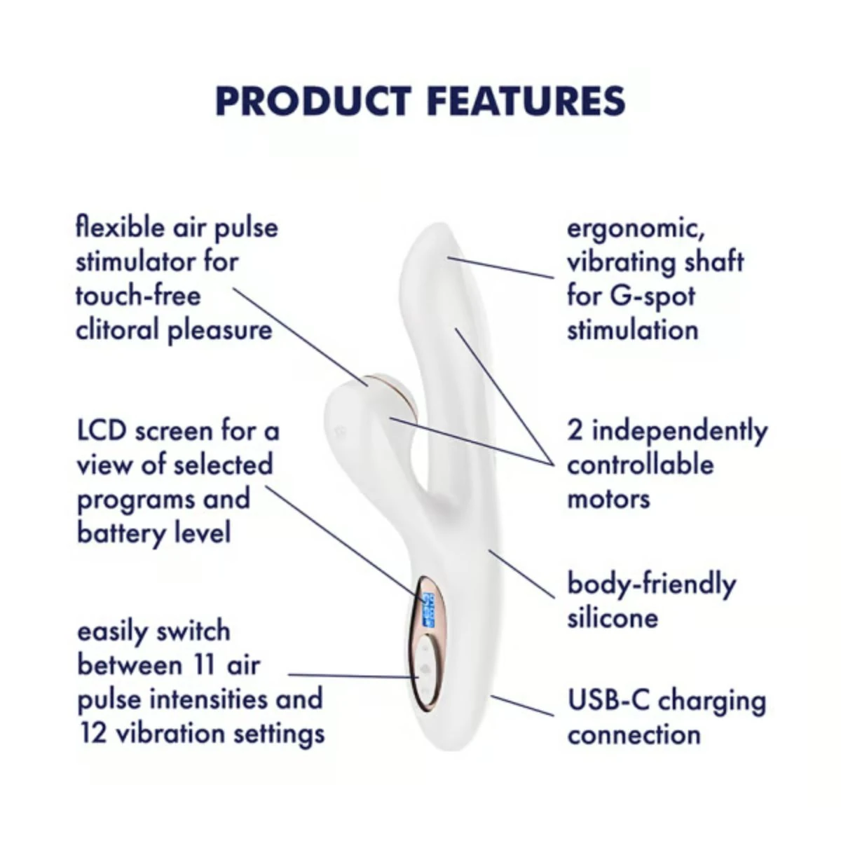 Satisfyer - Pro+ G-Spot Generation 2 Vibrator