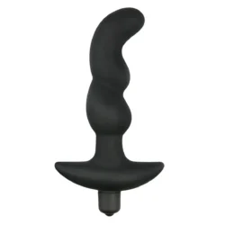 Silicone Prostate Vibrator - 15,5 cm
