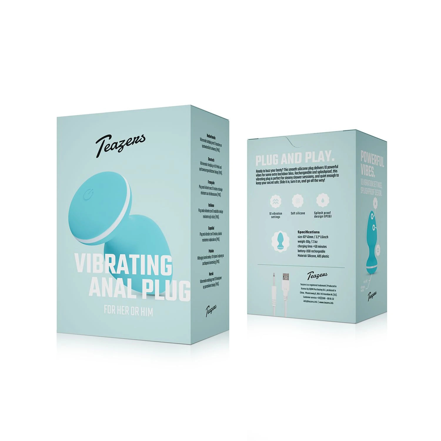 Teazers - Blanca Vibrating anal plug
