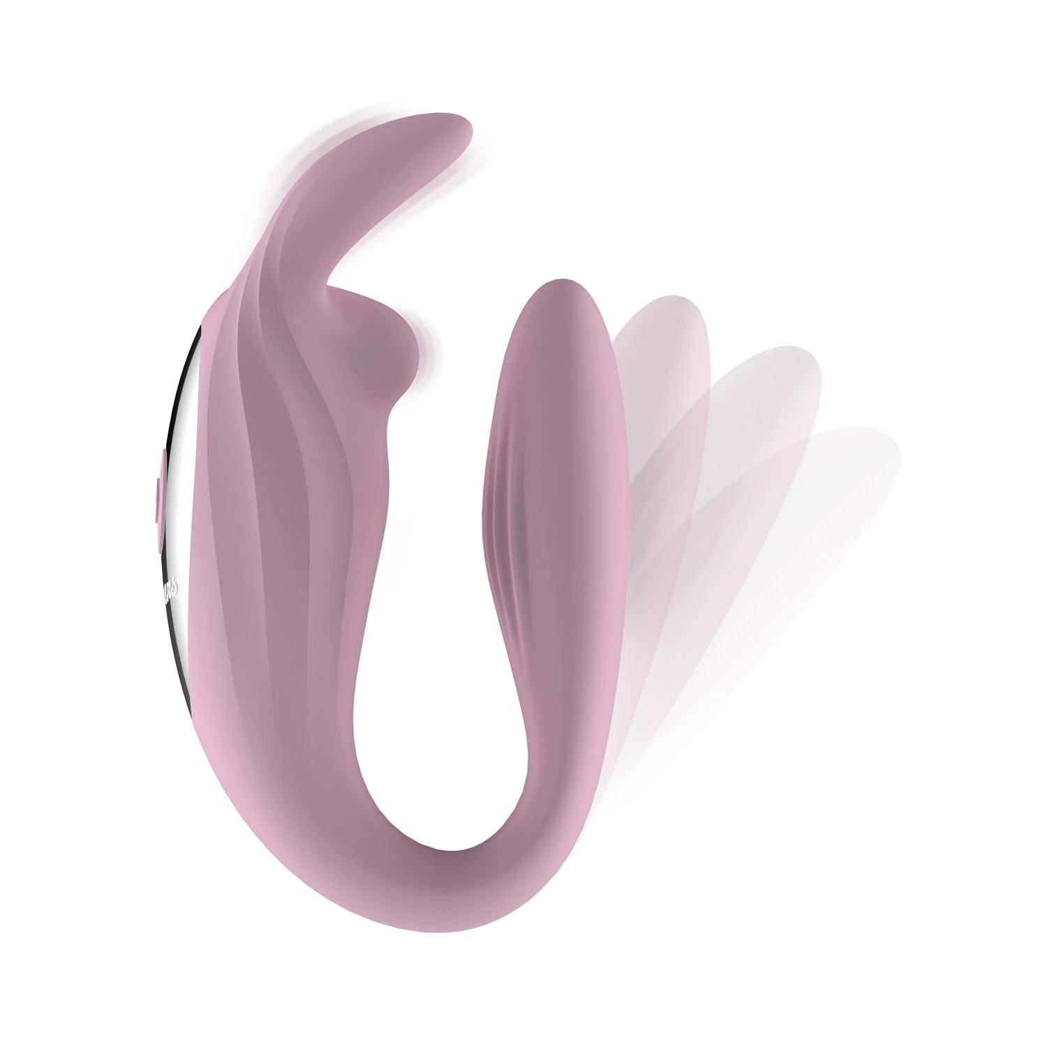 Teazers – Bunny Couple Vibrator with Remote – Pink