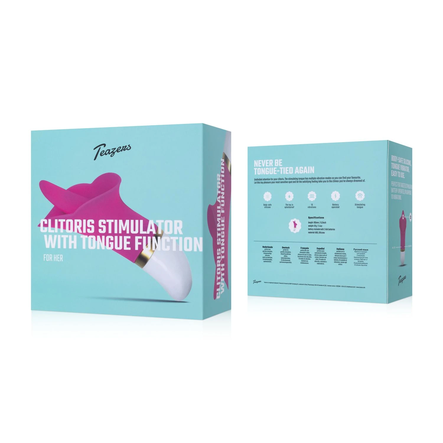Teazers – Flower Touch Clitoral Vibrator – Pink