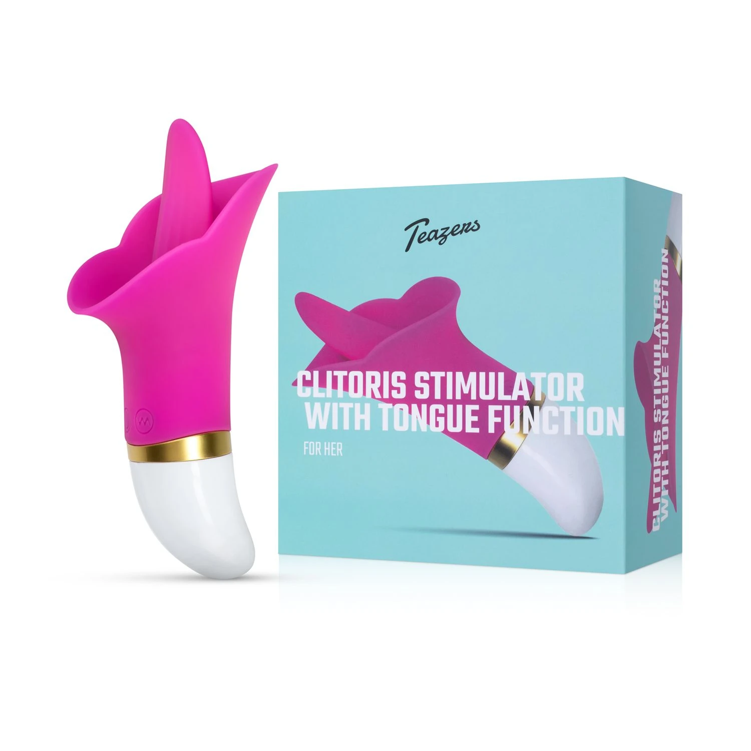 Teazers – Flower Touch Clitoral Vibrator – Pink