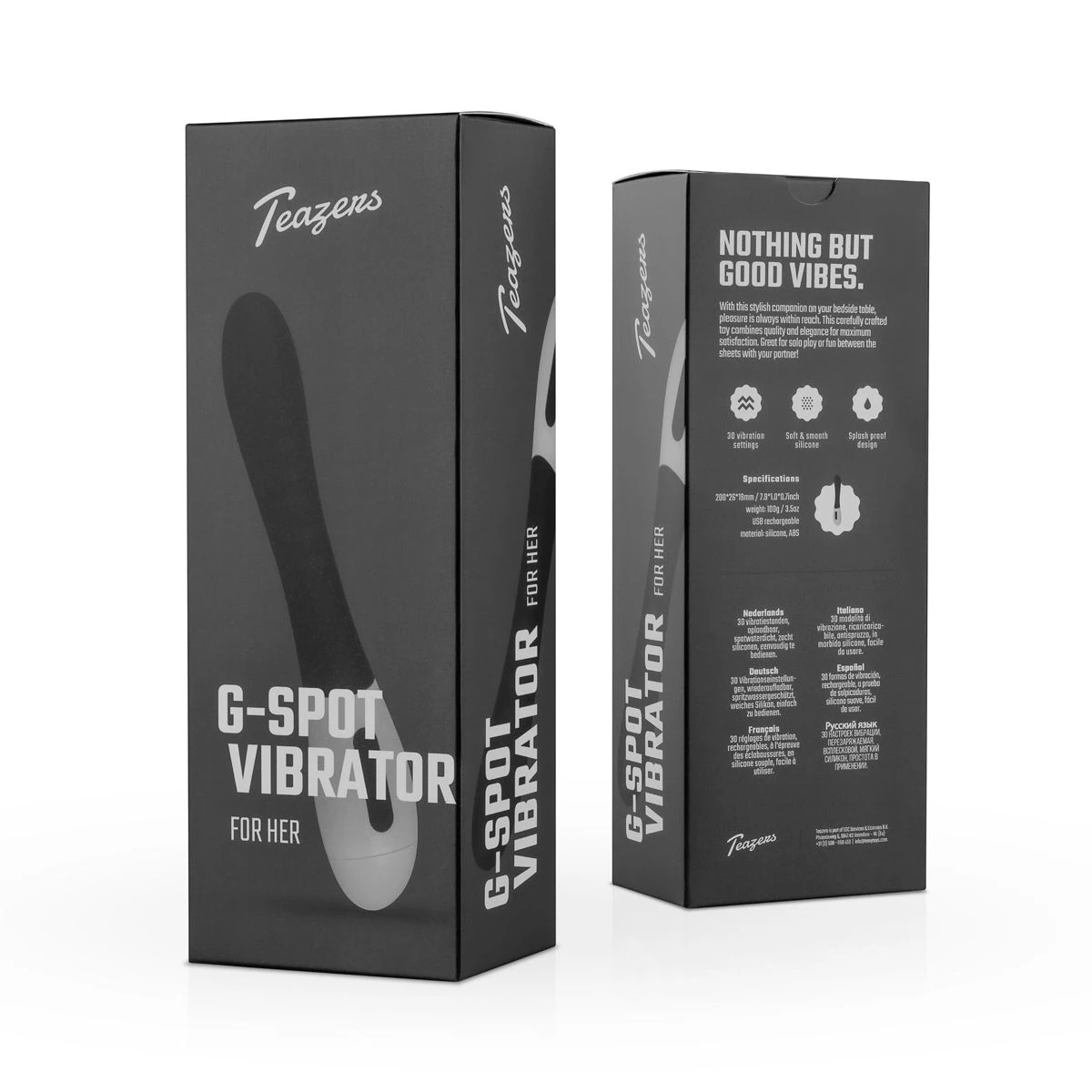 Teazers G-spot Vibrator - Zwart