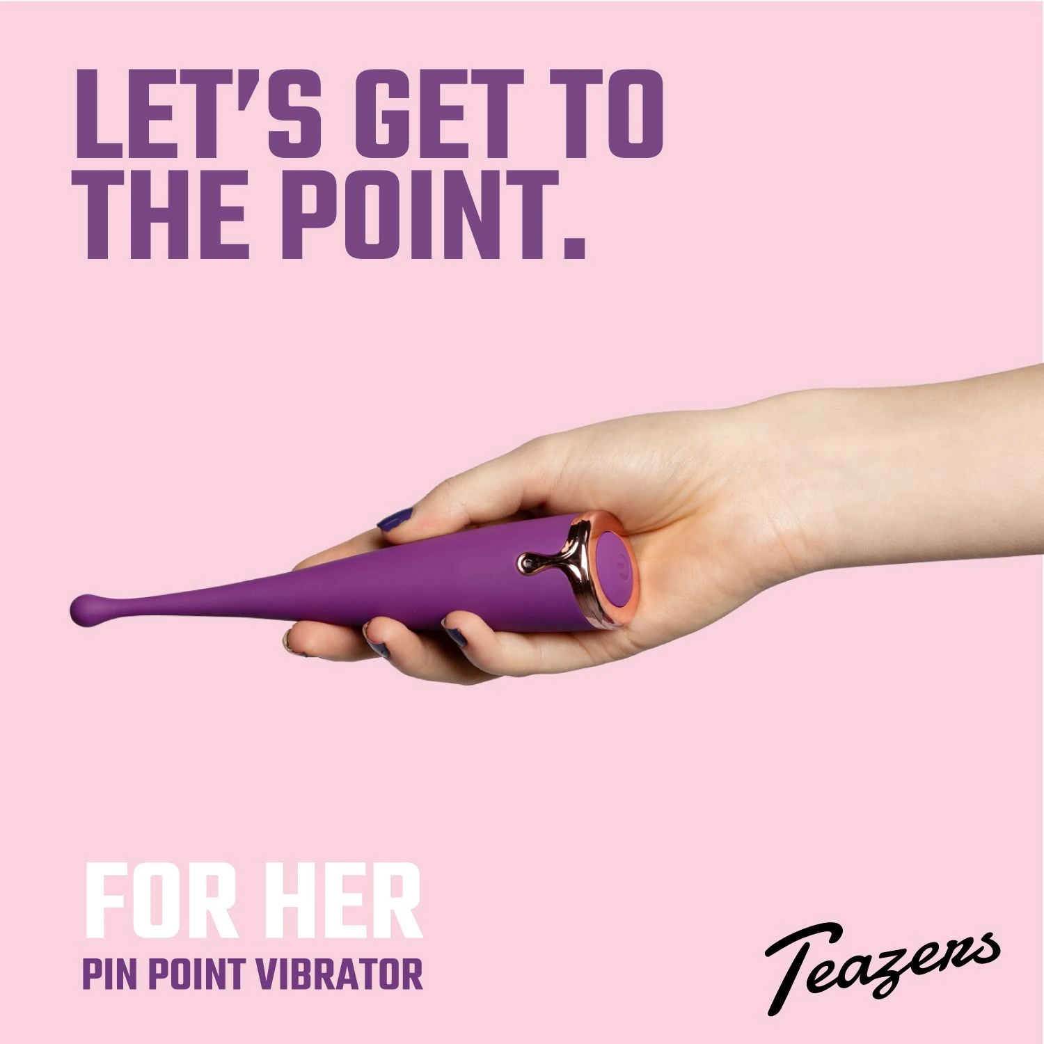 Teazers – Pointer Vibe Clitoral Vibrator – Purple