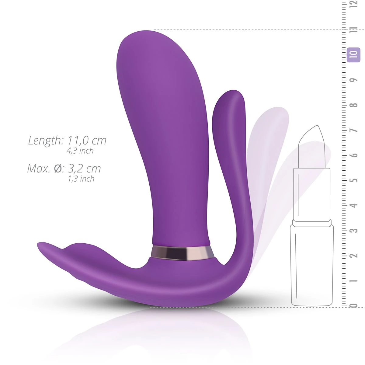 Teazers – Remote Pleaser Vibrator – Purple