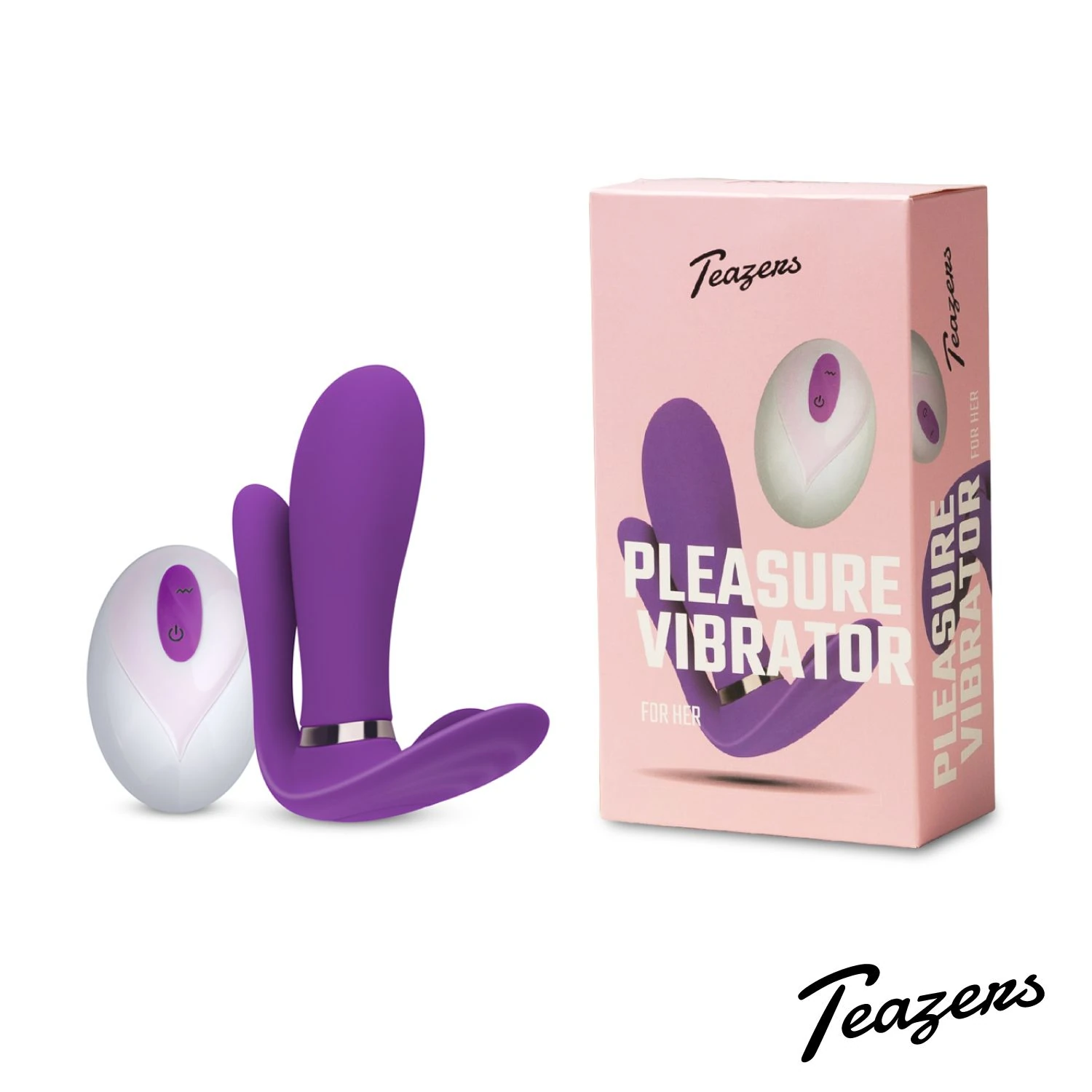 Teazers – Remote Pleaser Vibrator – Purple