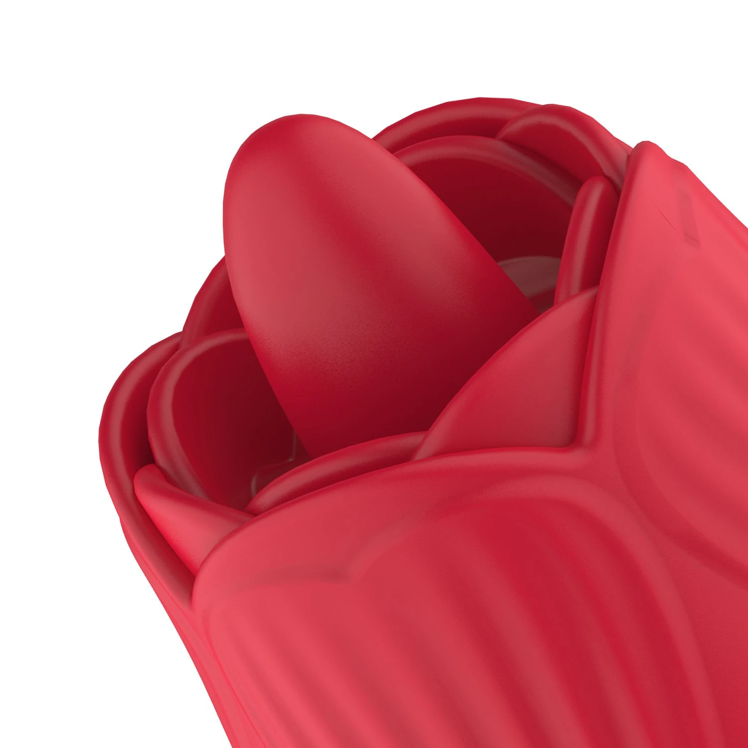 Teazers – Rose Thrusting Dildo Vibrator – Red