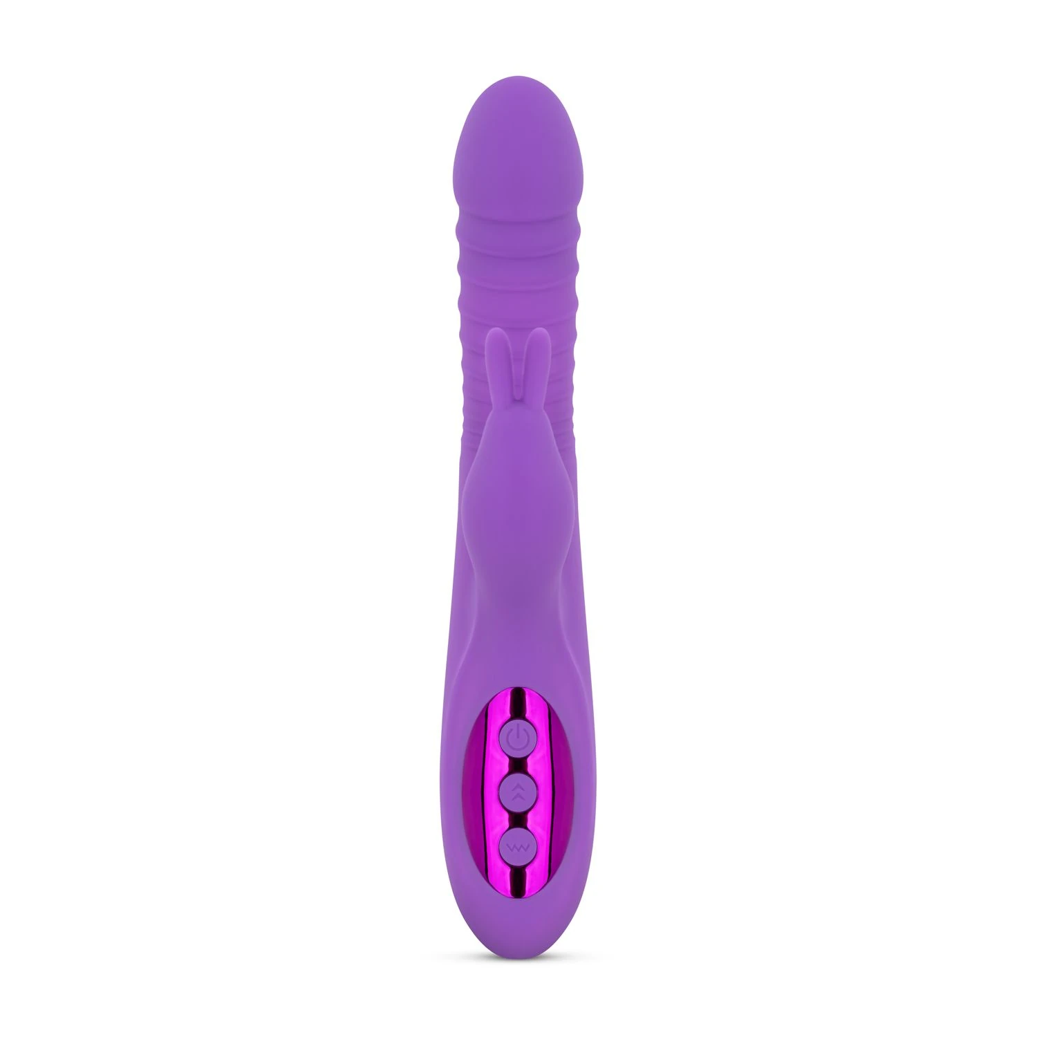 Teazers – Thrusting, Warming Rabbit Vibrator – Purple