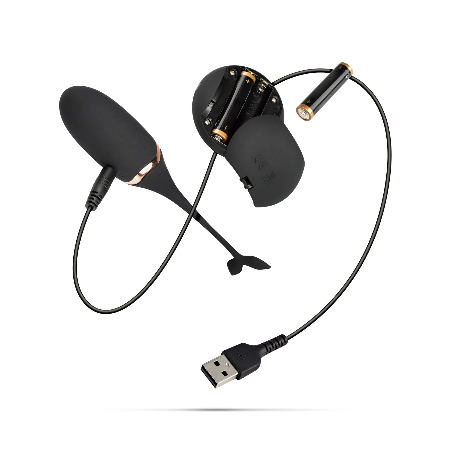 Teazers – Vibrating Egg With Remote – Black