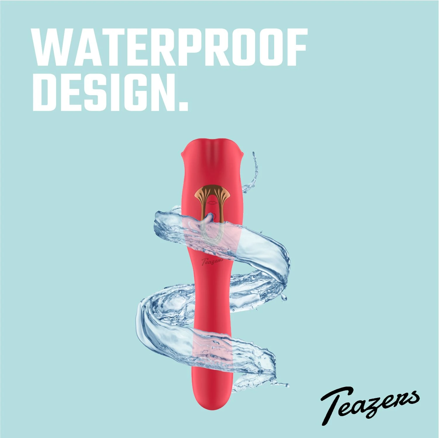 Teazers Vibrator with Licking Clitoris Stimulator
