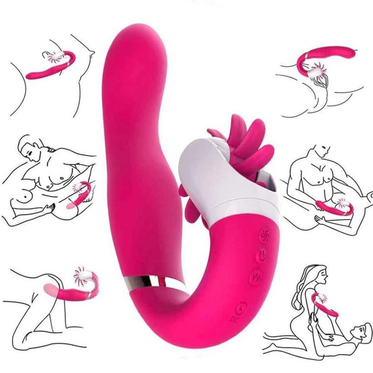 Teazers – Wheelie Vibe Vibrator – Pink