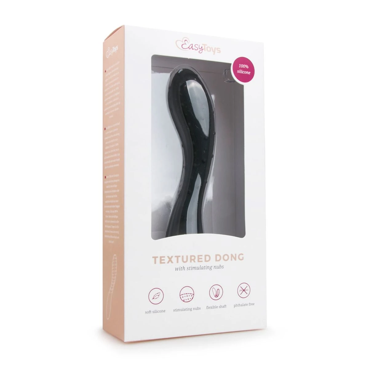 Textured G-Spot Dildo - 19 cm