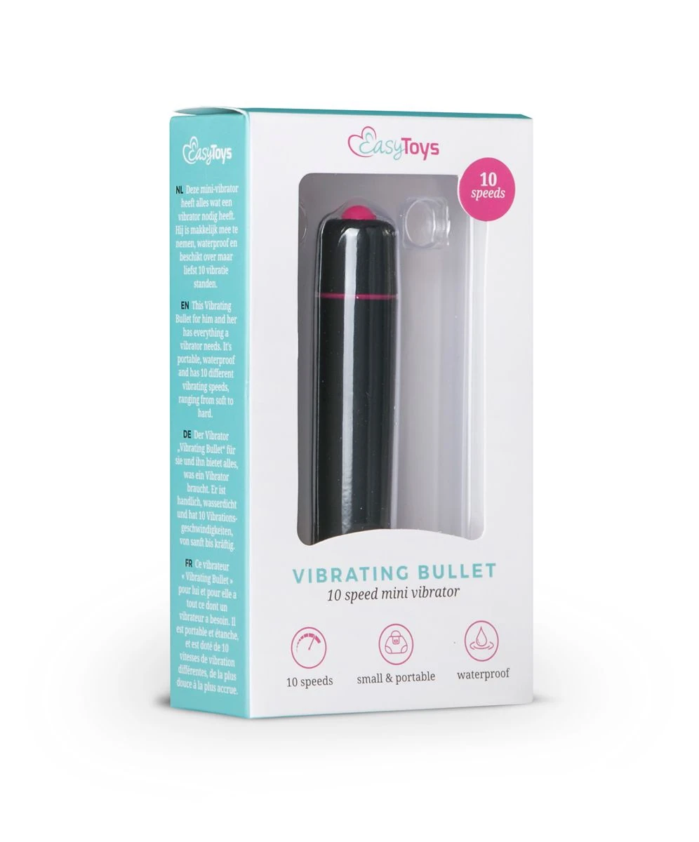 Toys 10 Speed Bullet Vibrator - Black