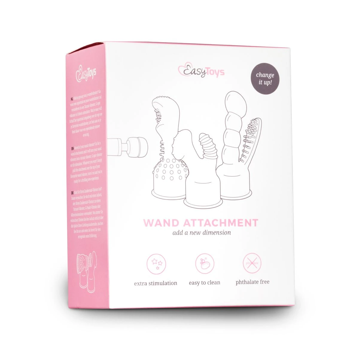 Toys Black Masturbator Wand Attachtment