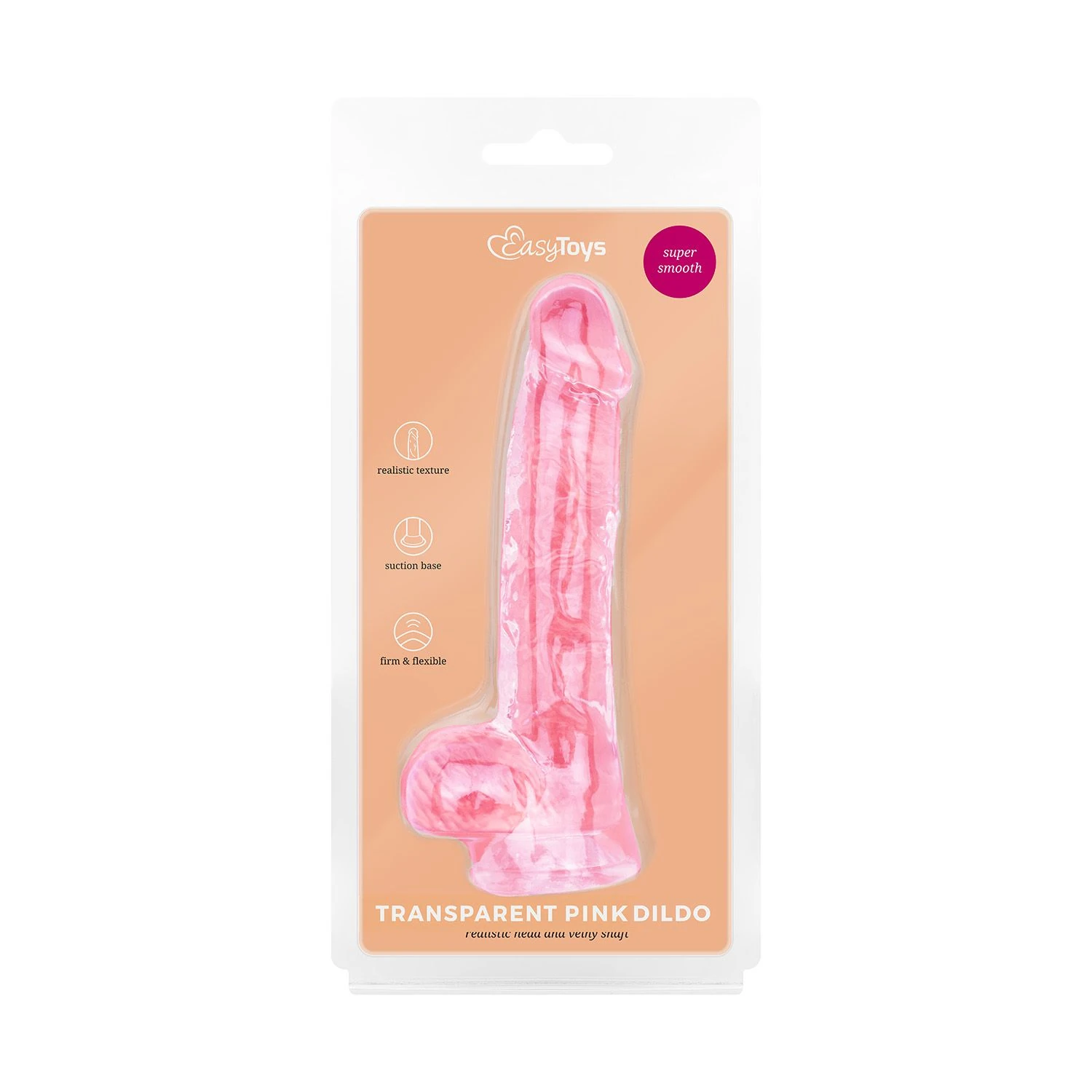 Toys Dildo - Jelly Dildo with Balls - 13.5 cm