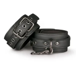 Toys Fetish - ankle cuffs - Black