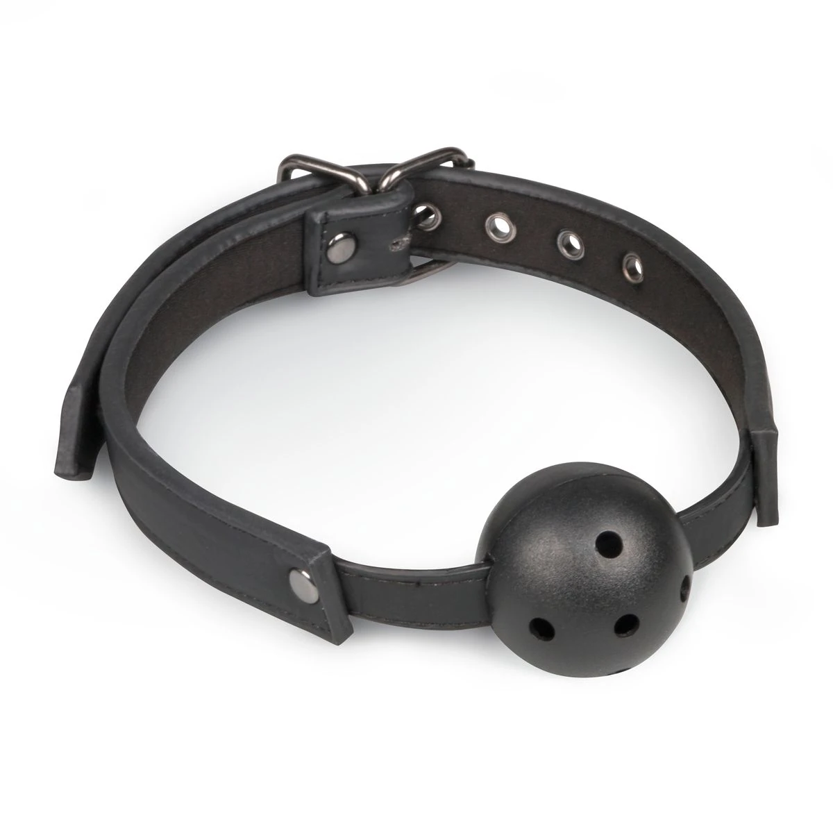 Toys Fetish - Ball Gag With PVC Ball - Black