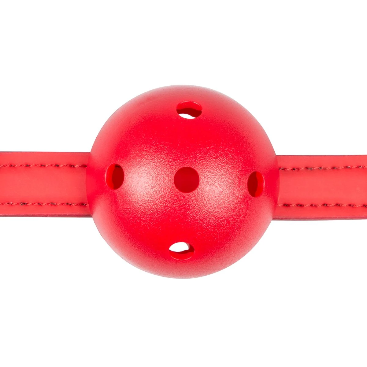 Toys Fetish - Ball Gag With PVC Ball - Red
