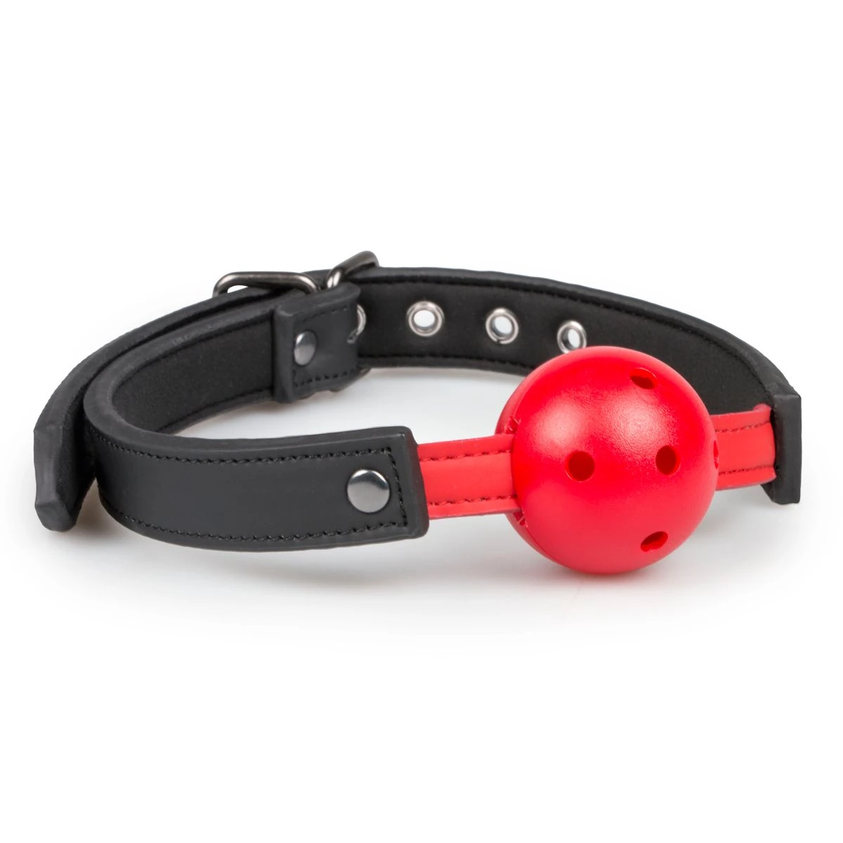 Toys Fetish - Ball Gag With PVC Ball - Red