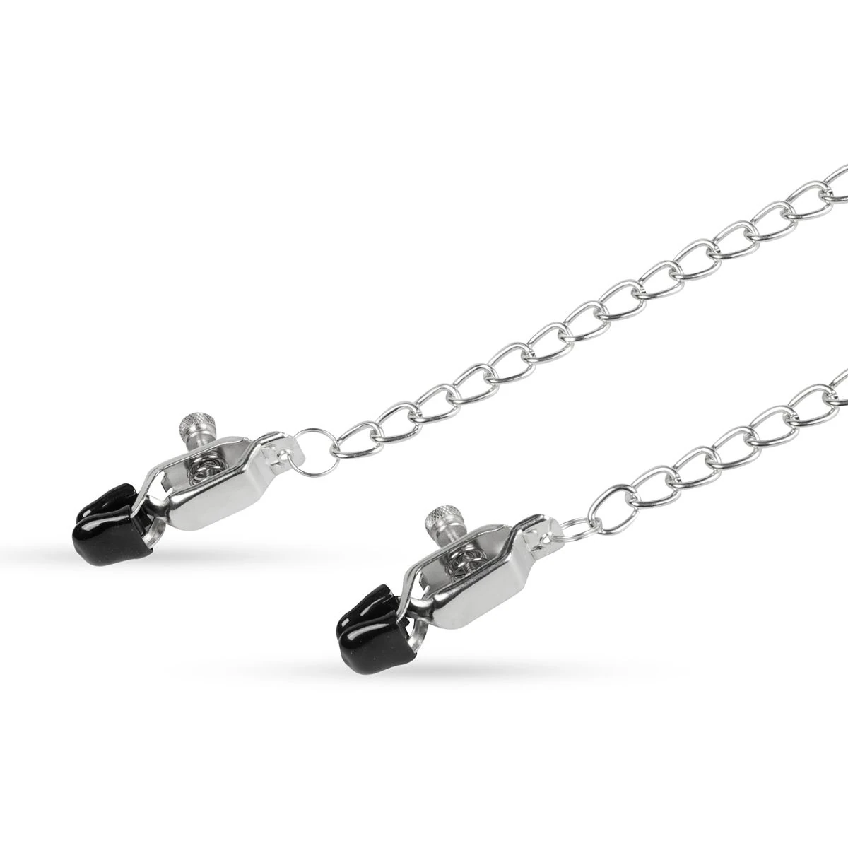 Toys Fetish - Big Nipple Clamps With Chain