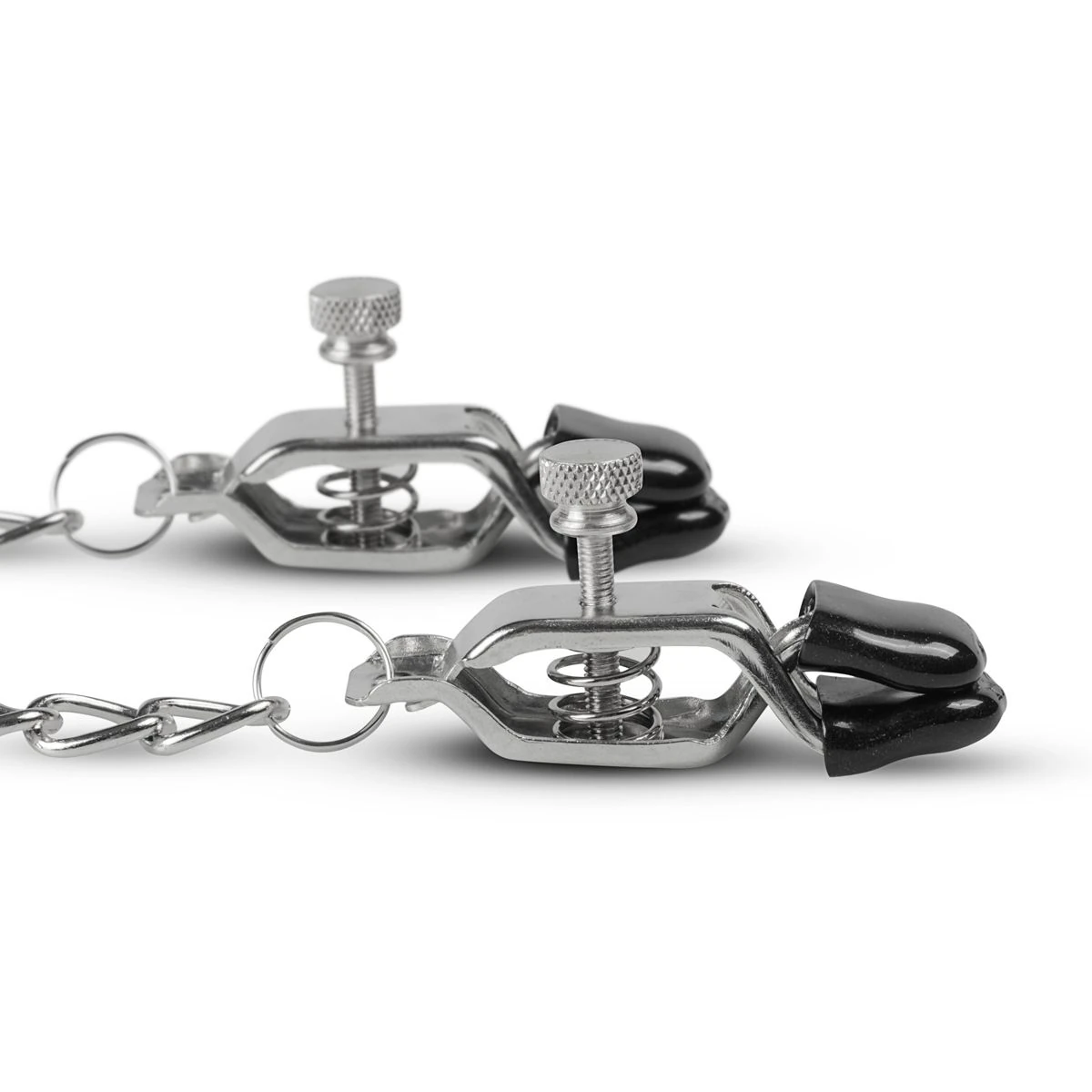 Toys Fetish - Big Nipple Clamps With Chain