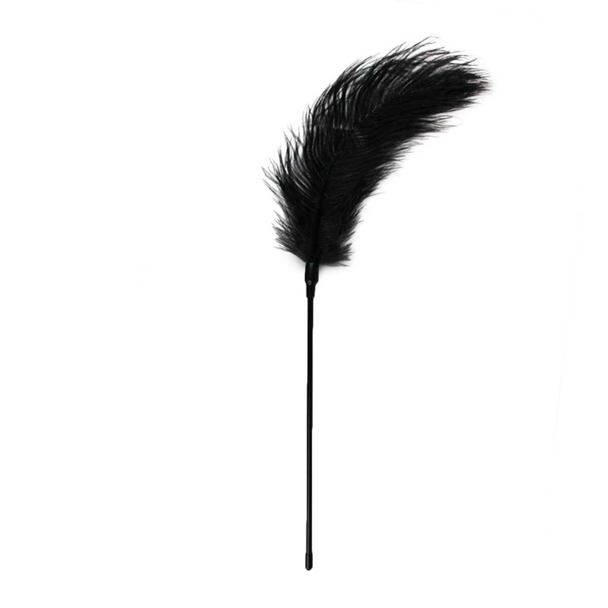 Toys Fetish - Black Feather Tickler