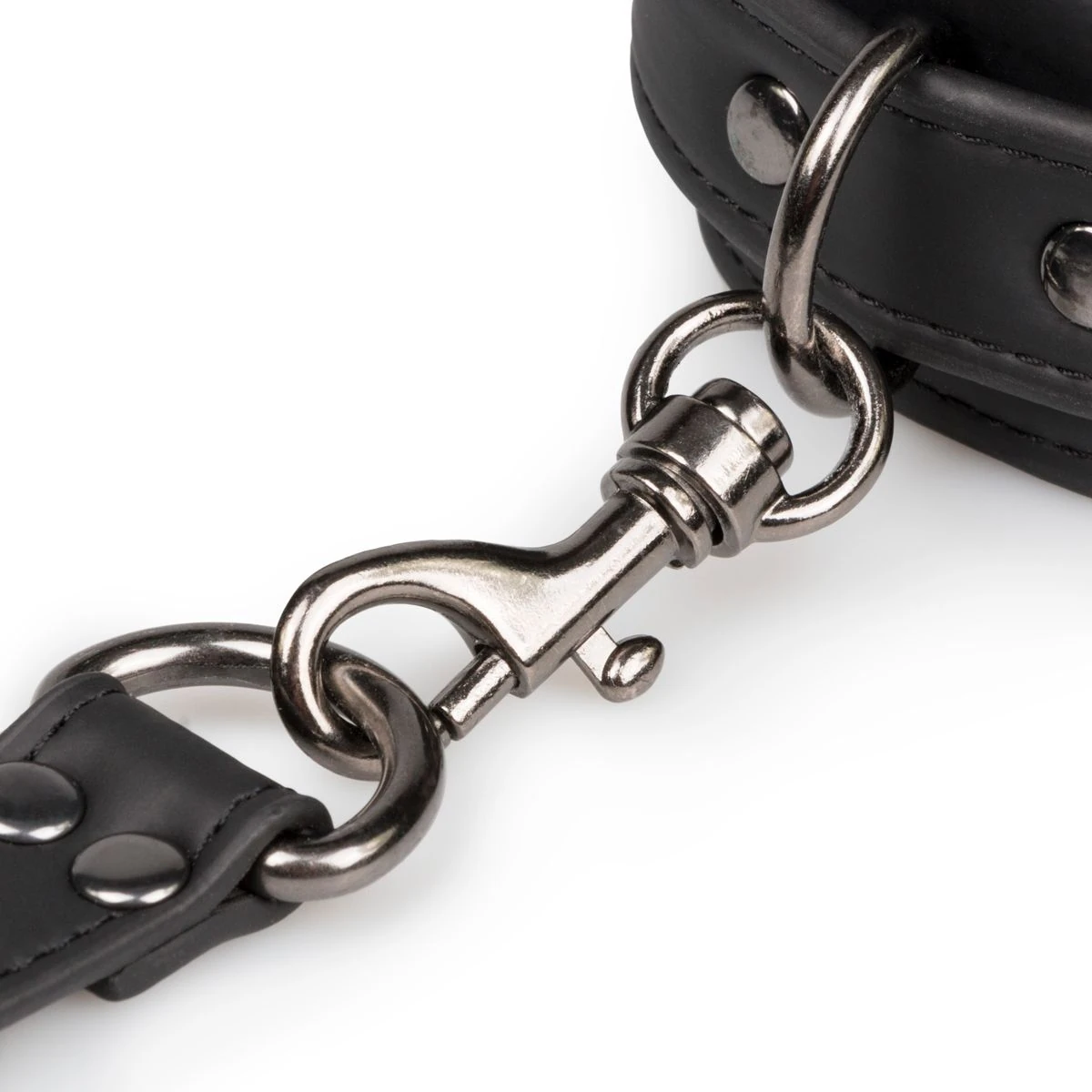 Toys Fetish - Black Leather Hogtie