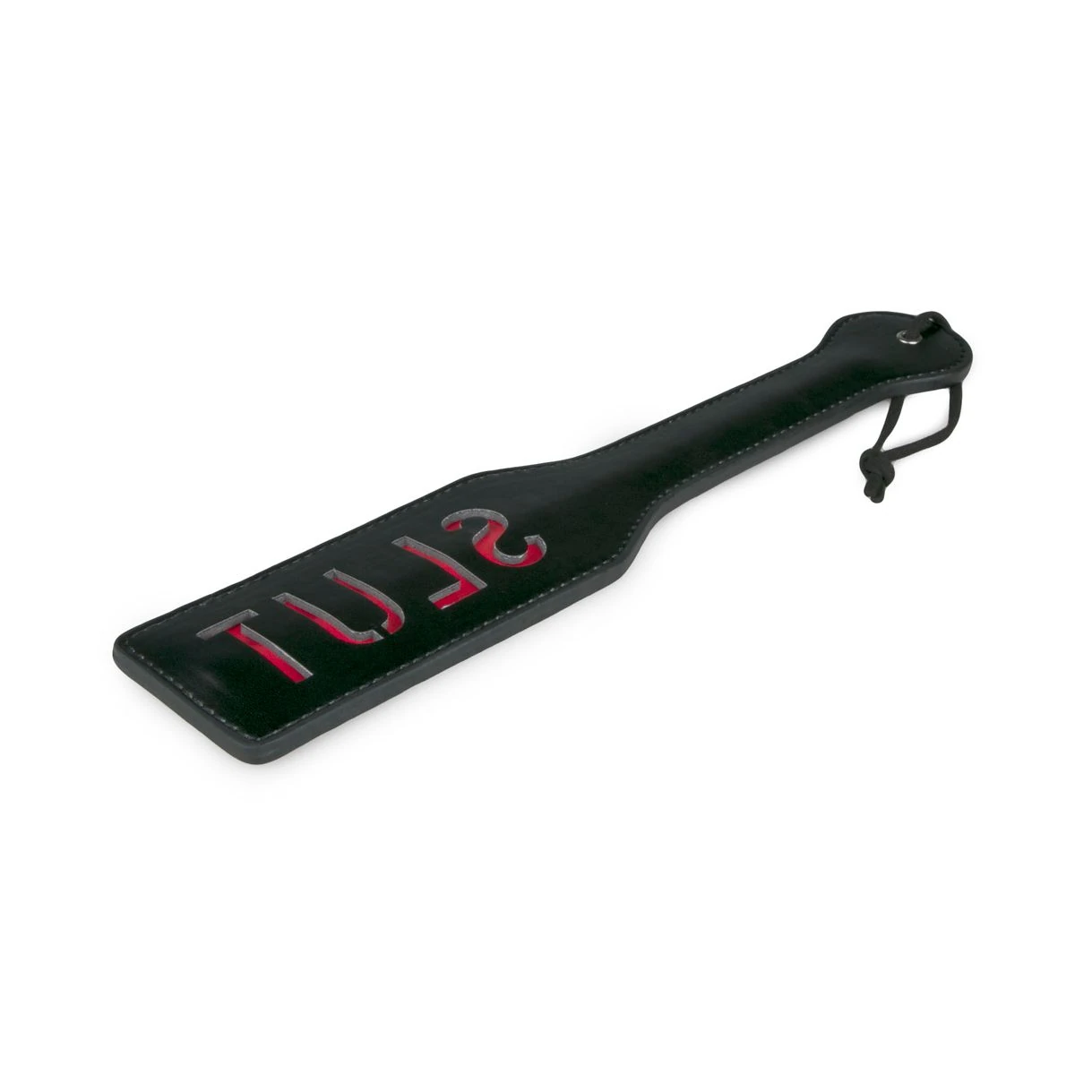 Toys Fetish - Black Leather Paddle - Slut